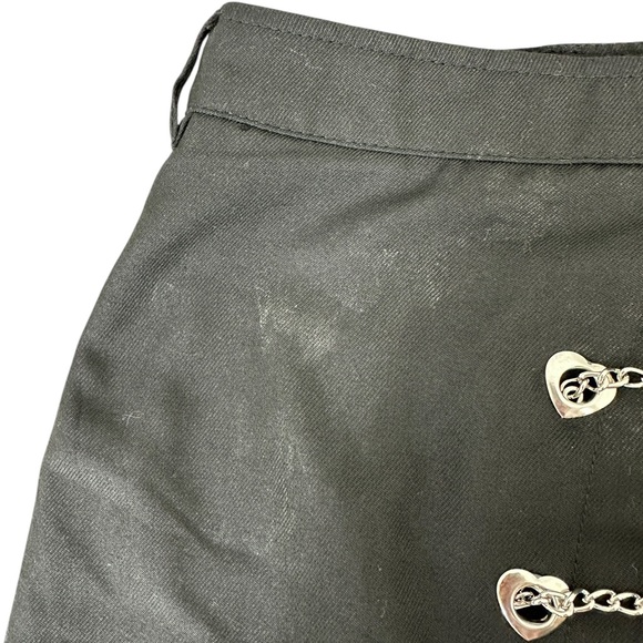 Hot topic triple chain mini skirt black size small - Picture 5 of 8